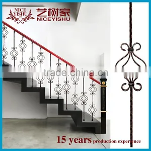 Wrought Iron Handrails Panels Decoration / Metal Handrails thumbnail-5