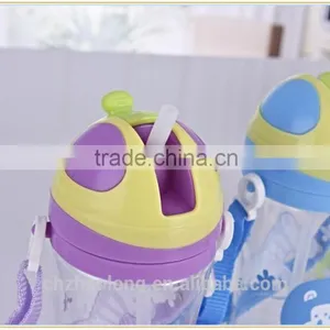 Plastic Water Bottle for Kids With Straw,good Design Kids Water Bottle thumbnail-2