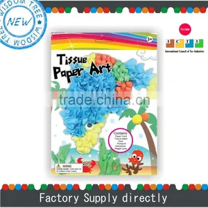 New Tissue Paper Art for Kids-Fish, DIY Crafts thumbnail-1