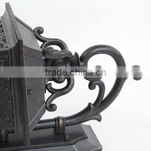 European Design Ceiling Lamp Light Pendant Edison Bulb Black thumbnail-2