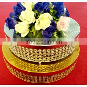Wedding Decoration Crystal Table Cake Stand for Party or Wedding Centerpieces thumbnail-2