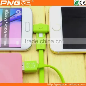 Wholesale New Products 2016 Innovative Product 2 in 1 Micro Usb 2.0 Cable thumbnail-3