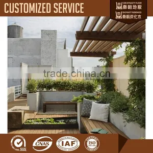 Heat-treated Wood Carbonized Decking thumbnail-1