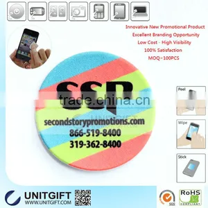 Beautiful Microfiber Sticky Screen Cleaner Sticky Mobile Phone Screen Cleaner Decorationscreen Cleaner Promotional Items thumbnail-4