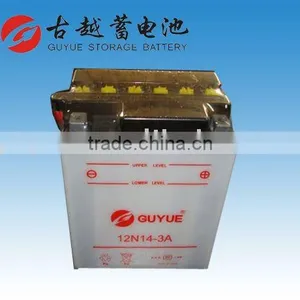 Motorcycle Battery 12N14-3A thumbnail-1