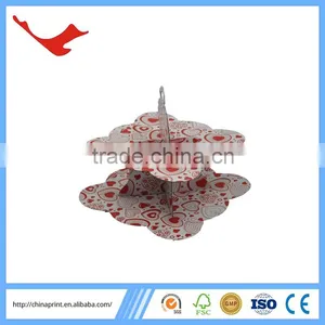 007 Halloween Decoration Wholesale Cardboard Rotating Cupcake Stand thumbnail-6