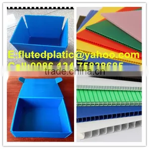 Collapsible PP Plastic Coroplast Box thumbnail-1