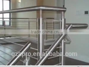 Fashional Pattern Aluminum Handrail Glass Balustrade Railing Low Price thumbnail-1