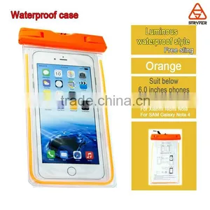 Luminous Transparant Water Proof Bag Phones Portable Outdoor 100% Sealed Waterproof Case thumbnail-2