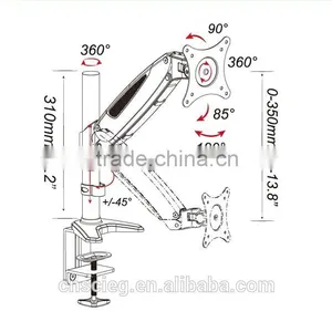 Lcd tv Wall Mount Retractable tv Mount Plasma tv Wall Mount thumbnail-2