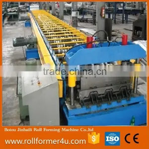 Steel Structure Metal 720 Deck Roll Forming Machine Floor Decking Steel Galvanized Floor Decking Roll Forming Machine thumbnail-1