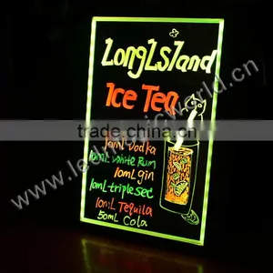 Remote Control Advertising Sign LED Backlit Drawing Board thumbnail-1