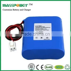 China Electronics Market Flashlight Batteries With 18650 Battery Cell 7.4v 6200mah thumbnail-6