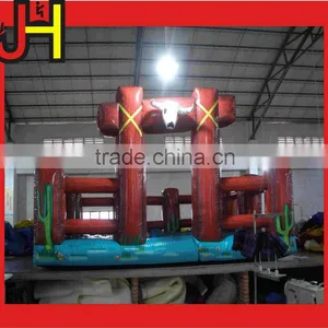 Customized Inflatable Bull Simulator Mechanical Rodeo Bull Price thumbnail-2