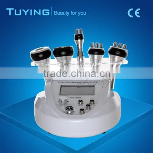 CE Approved 5 in 1 Strong Energy Shock Wave Cavitation rf Slimming Machine for Sale thumbnail-3
