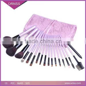 Free Beauty Girl Gifts Products Professional Purple Makeup Brushes With Makeup Case thumbnail-3
