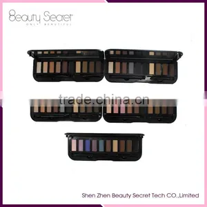 Pro 10 Color Cosmetic Shimmer Eyeshadow Palette Makeup Hot thumbnail-6