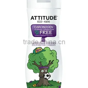 Attitude Eco Kids Hypoallergenic 2 in 1 Shampoo 355ml thumbnail-1