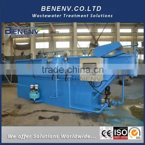 Integrated Chemical Reaction System for Bakery Wastewater Treatment Sedimentation Dissolved Air Flotation Machine thumbnail-1