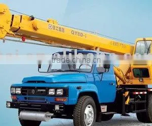 Good Quality Mobile Truck Cranes QY8D With Best Price thumbnail-1