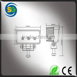 9W LED Work Light , 9w LED Driving Light, 9w LED off Road Light, 9w LED Work Lamp thumbnail-2