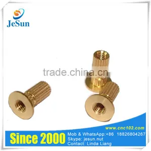 Free Sample Brass Insert Sharp Knurl Nuts,Brass Thumb Nuts M3-M12 thumbnail-5