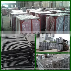 Leader Factory on Line Cast Iron Floor for Sale Pig Farm Accessory Pigs/sows/swine Cast Iron Slatted Flooring thumbnail-1
