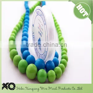 0.8mm Black Color Crystal Stretch Cord thumbnail-2