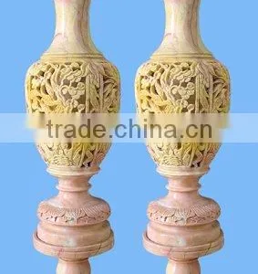 Stone Carving Flower Pots thumbnail-1