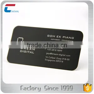 High-grade Stainless Steel Black Metal Membership Cards thumbnail-4