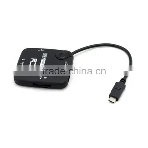 HI-Speed USB Device USB Hub and Card Reader for Samsung Galaxy Simple to Use Wholesale thumbnail-2