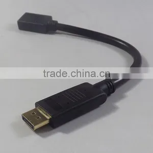 Displayport to HDMI Cable Adapter 15CM W/IC (DP Male to HDMI Female) thumbnail-5