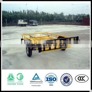Steel Materials ATV Semi Trailer , Travel Semi Trailer , Camper Semi Trailer for Sale thumbnail-2