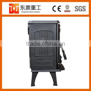 Free-standing Indoor Wood Burning Stove Fireplace for Sale thumbnail-4