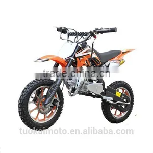 Top Quality 49cc 2-stroke Pull Start Girl Mini Dirt Bike for Sale (TKD50-011) thumbnail-5