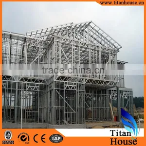 High Quality Light Gauge Steel Frame Prefab Residential Building thumbnail-4