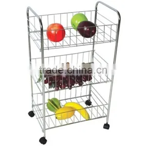 Multifunction 3-Tier Detachable Metal Vegetable Display Stand thumbnail-2