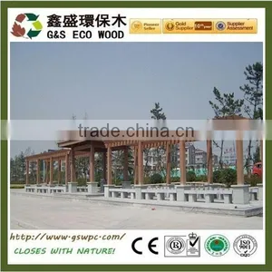2017 Cheap Price Composite Outdoor WPC Pergola Eco-friendly Wood Plastic Composite Pergola thumbnail-1
