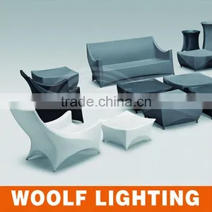 Popular Modern Led Home Garden Two Seats Sofa Furniture With Remote Control thumbnail-1
