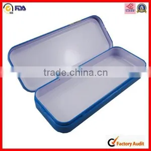 Pencil Custom Rectangle Tin Boxes for Stationery thumbnail-1