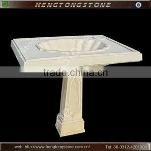 Free Standing Bathroom Marble Wash Basin thumbnail-1