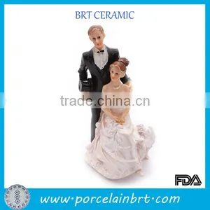 Wedding Favors Pink Lovers Cake Decoration thumbnail-1