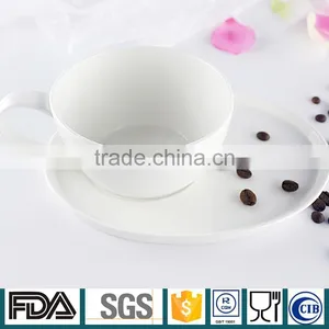 Wholesale Custom Design In Elegant Bone China Bulk Tea Cup Coffee Cup and Saucer thumbnail-2