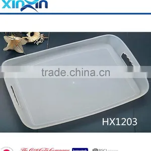 Rectangular Fast Food Tray Plastic Plate Food Grade thumbnail-1