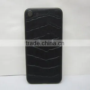 Black Leather Oxidation Matte Housing for IPhone 7 thumbnail-2
