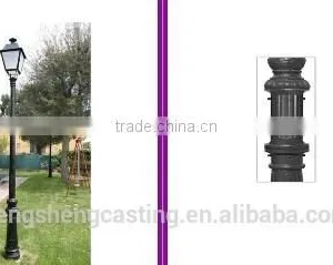 Spanish Style Street Cast Iron Antique Lighting Pole thumbnail-2