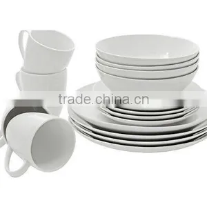 New Goods Crockery Sets Fine Porcelain China Dinnerware Set for Restaurant thumbnail-6