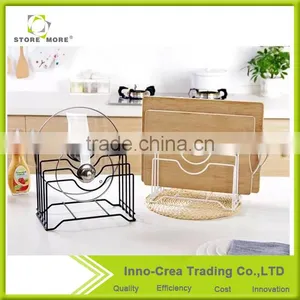Multi-function Wire Cutting Board And Lid Rack Organizer thumbnail-1