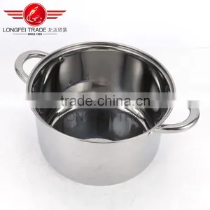2016 5PCS Stainless Steel Casserole Set Cooking Pot With Glass Lid Cookware Set thumbnail-5