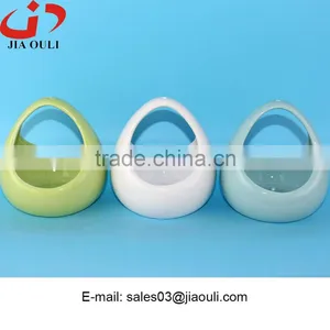 2016 New Design EASTER Decorations Ceramic Egg Basket, Planter thumbnail-4